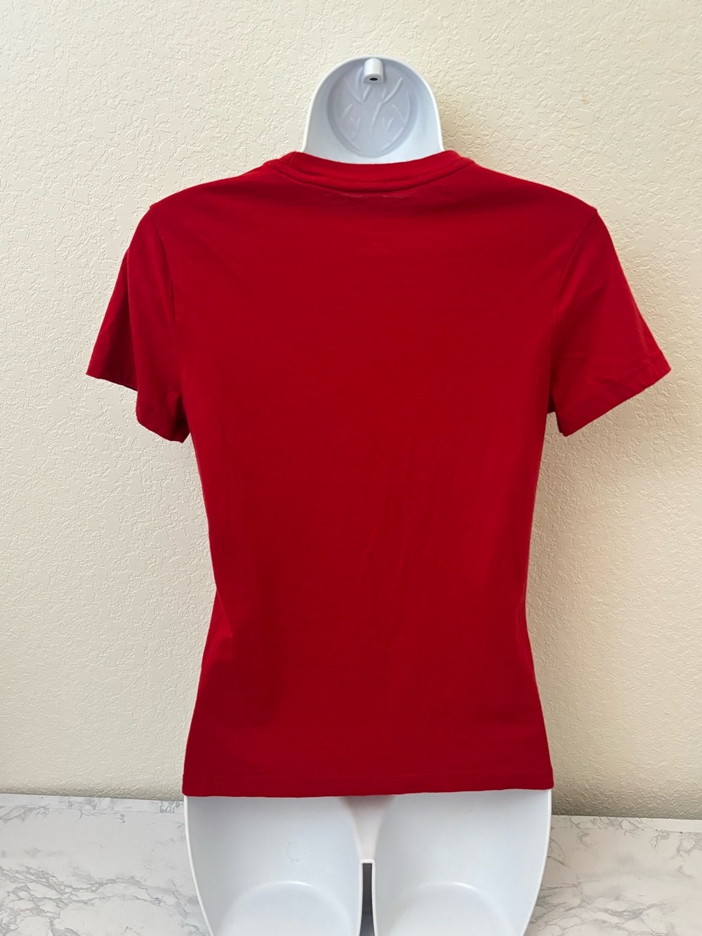 A New Day Short Sleeve T Shirt Women’s XS Red Pullover Top Round Neck - Picture 5 of 8